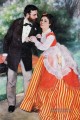 Porträt von Alfred und Marie Sisley Meister Pierre Auguste Renoir
